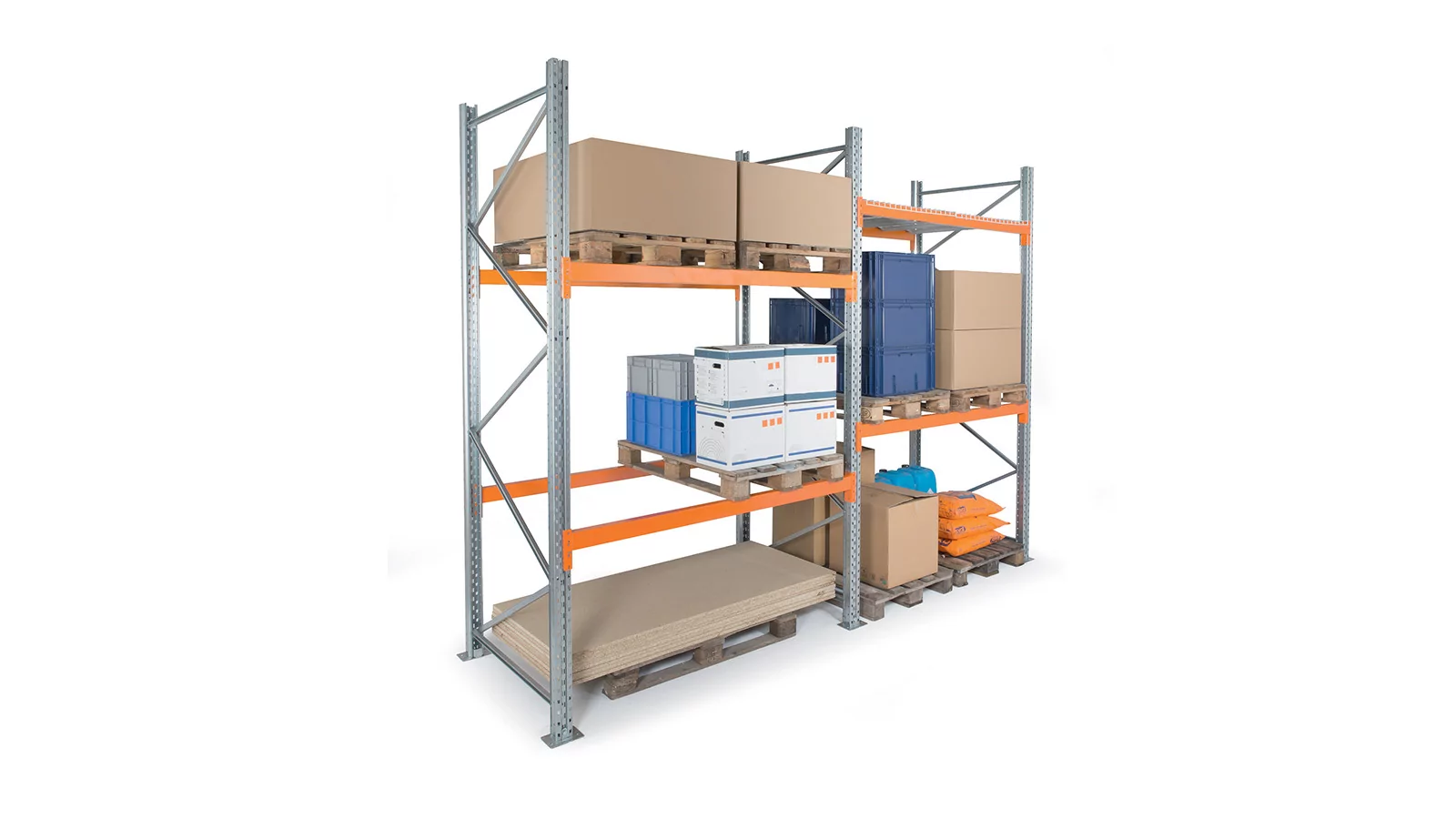 Rayonnage spécial stockage palettes - Planorga
