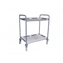 Chariot de services 2 plateaux 850 x 500 mm 200 kg