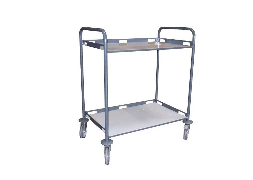 Chariot de services 2 plateaux 850 x 500 mm 200 kg