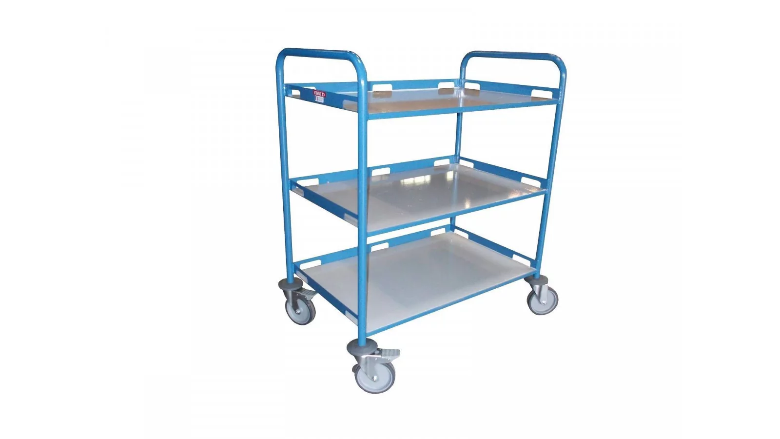 Chariot de services 3 plateaux 850 x 500 mm 200 kg