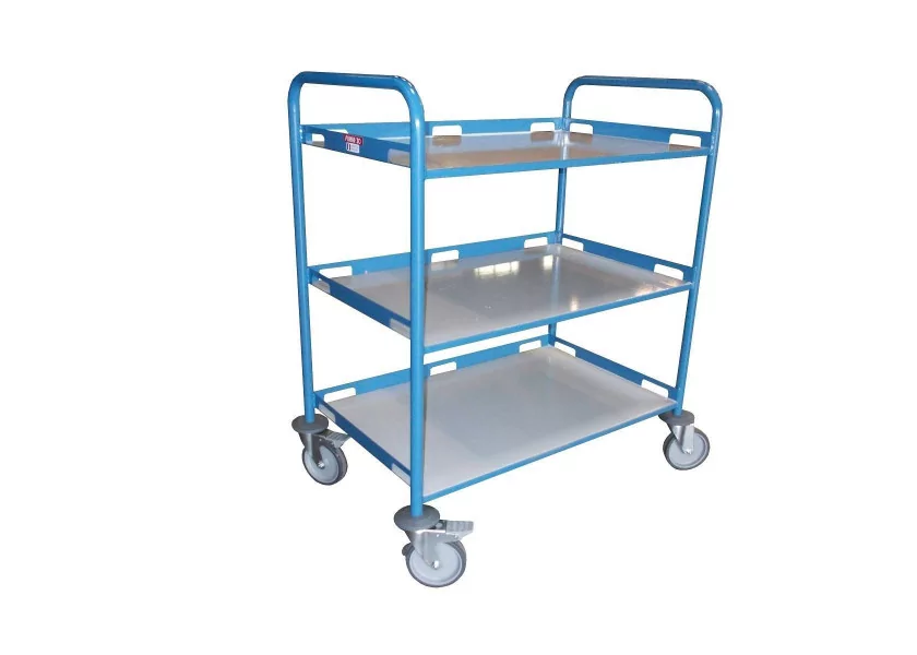 Chariot de services 3 plateaux 850 x 500 mm 200 kg