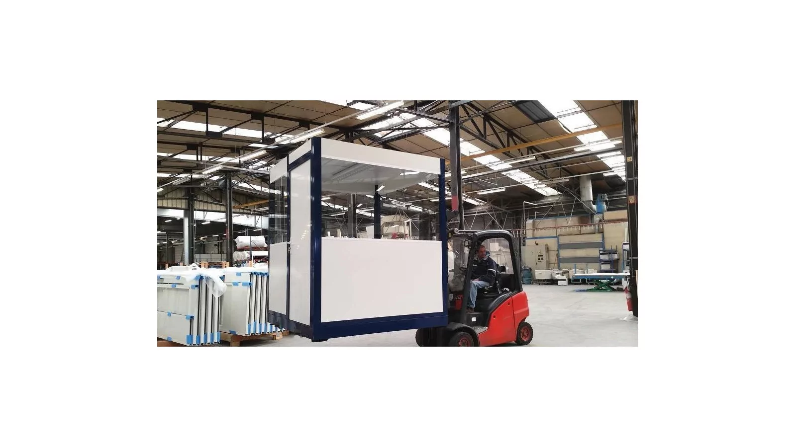 Cabine palettisable mobile Cabine palettisable mobile