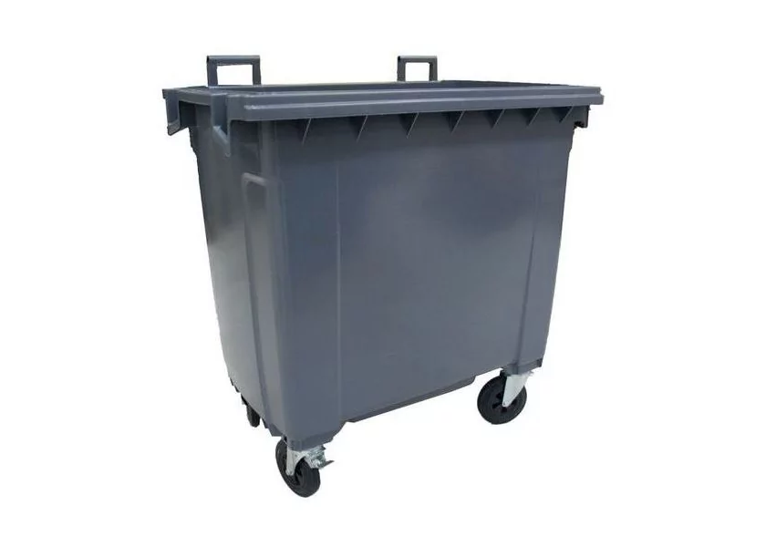Poubelle Voirie Bac à déchets 660 Litres