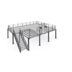 Mezzanine industrielle de stockage 89 m²