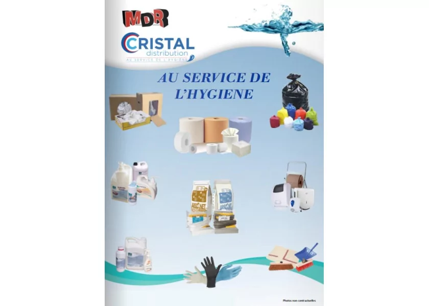 Catalogue de produits d'hygiène et d'entretien