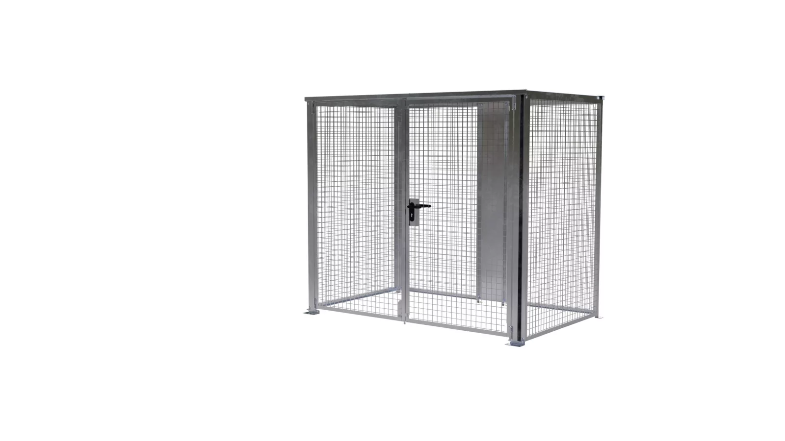 Box de stockage grillagé 2450 x 1595 x 2100 mm