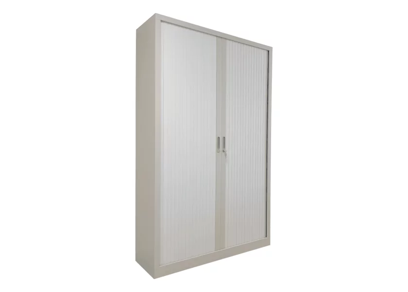 METALICA - Armoire métallique à rideaux H.198 x L.120 cm