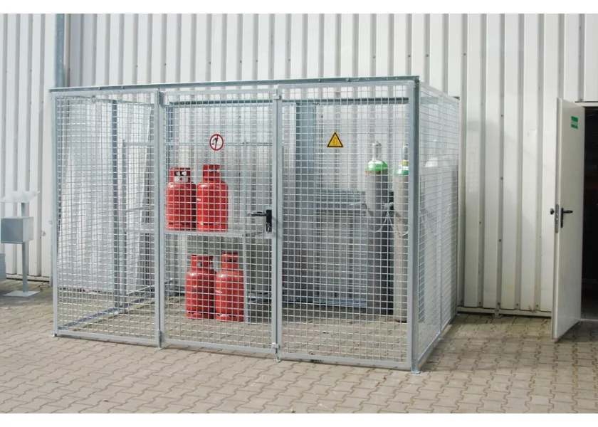 Box pour bouteilles de gaz