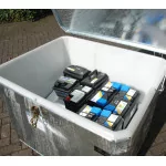 Bacs pour batteries usagées type SAP 600 K