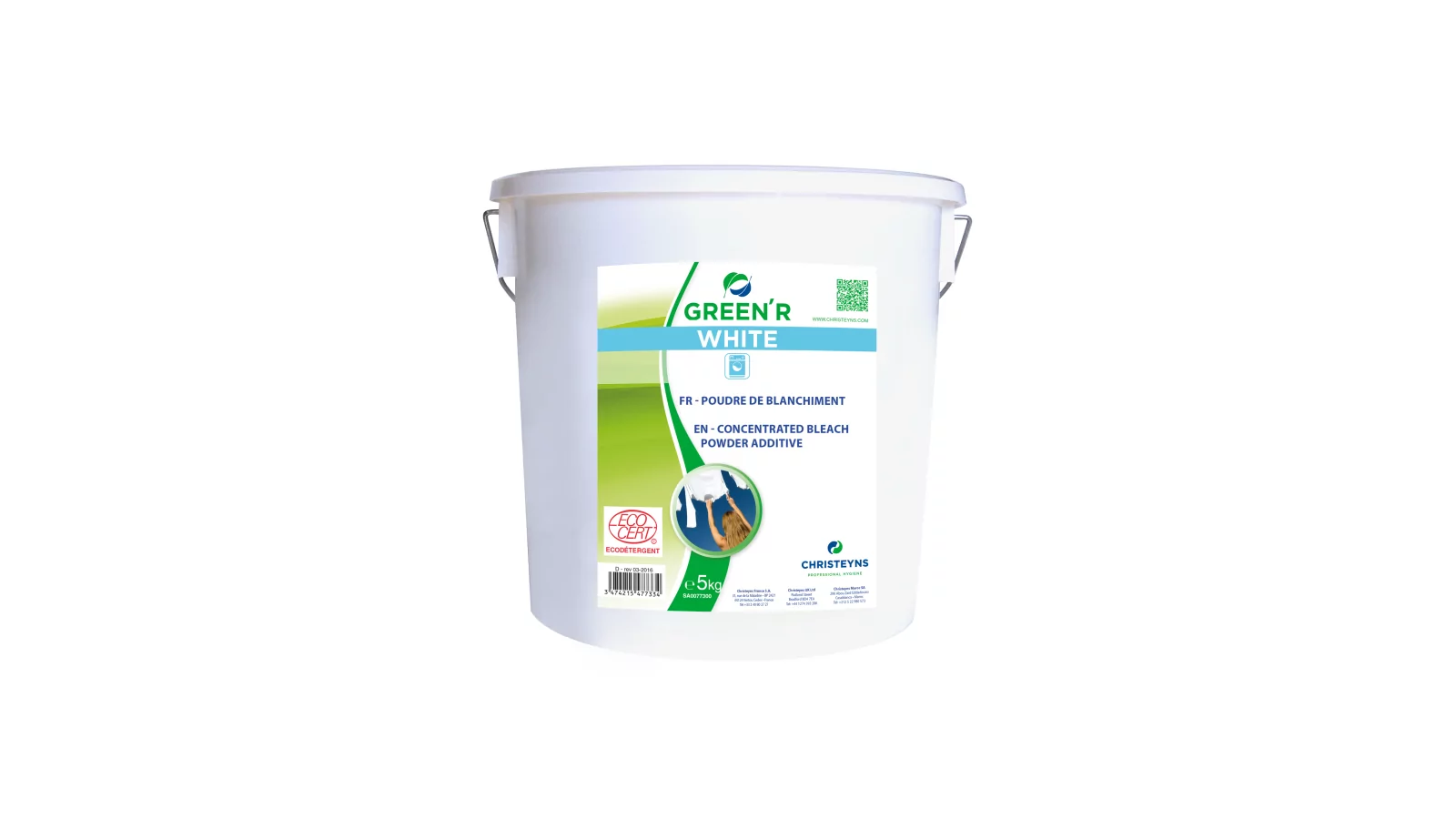 Poudre de blanchiment et détachage 10KG