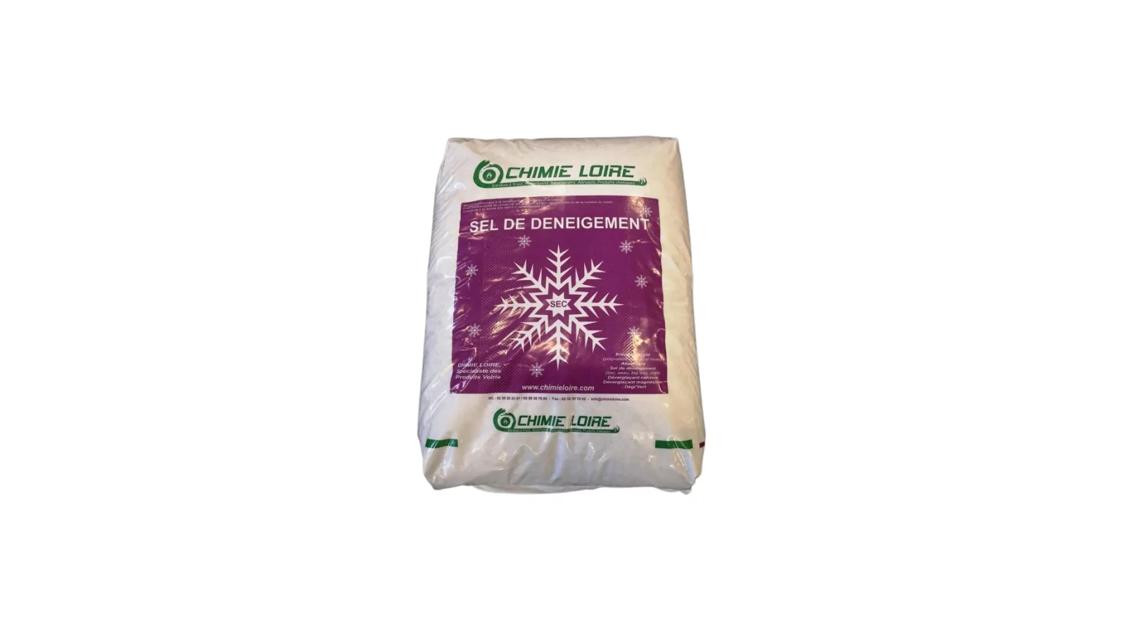 Sel de déneigement 25kg