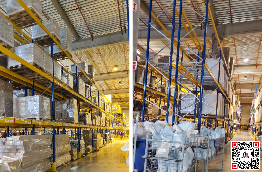 Rack d’occasion – Idéal entrepôt / Lot 264 | M-D-R
