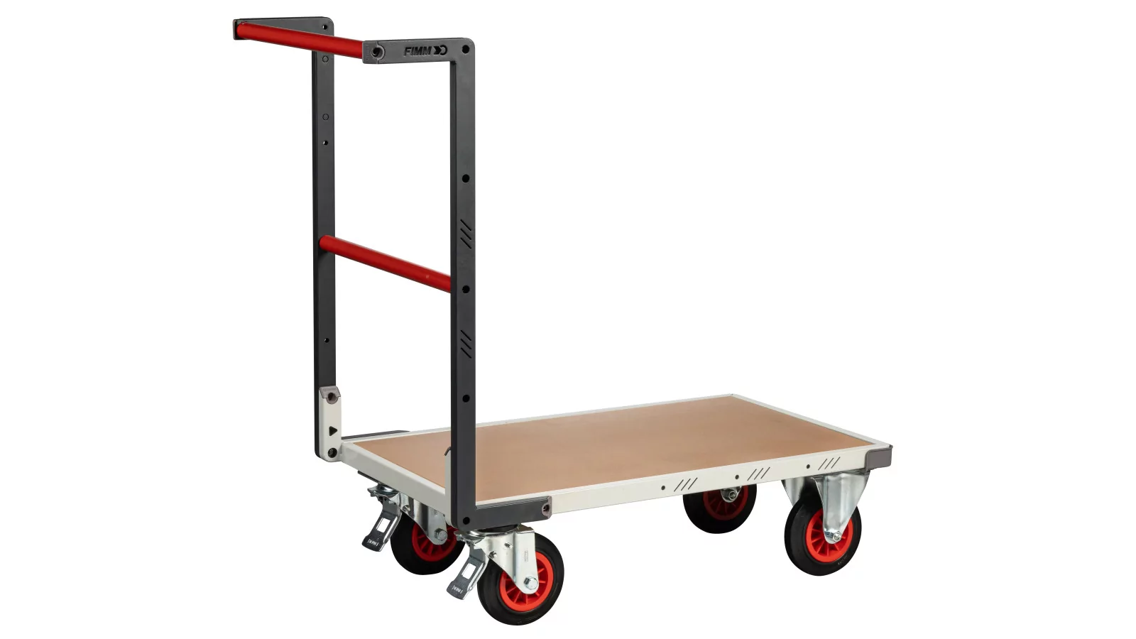 Chariot dossier fixe plateau bois médium 400 kg
