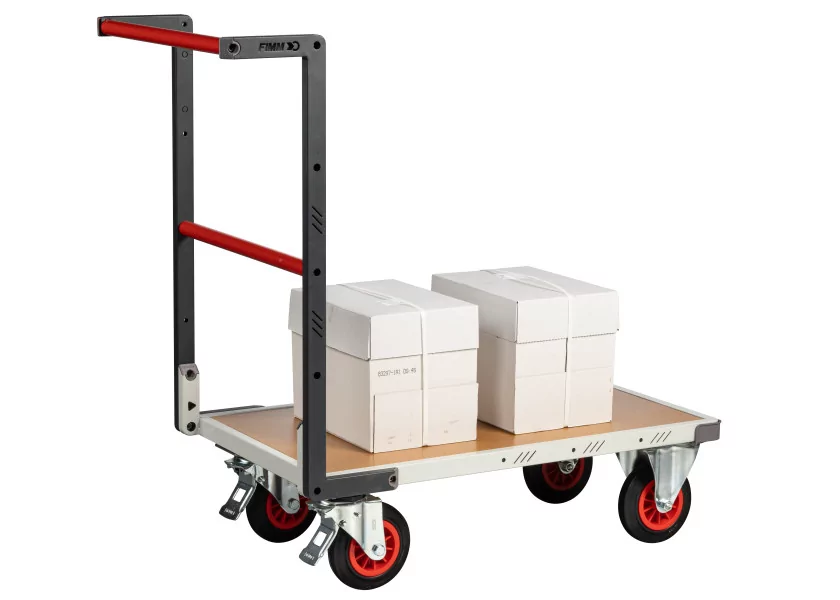 Chariot dossier fixe plateau bois médium 400 kg