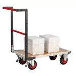 Chariot dossier fixe plateau bois médium 400 kg