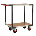 Servante flat-pack plateau bois médium, 400 kg