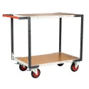 Servante flat-pack plateau bois médium, 400 kg