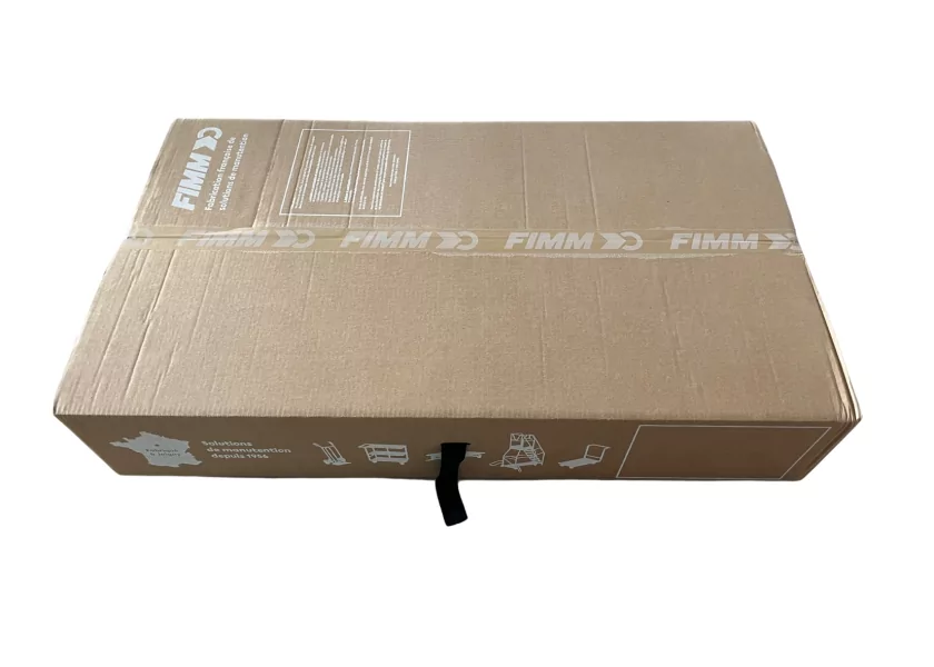 Produit livré démonté avec conditionnement carton