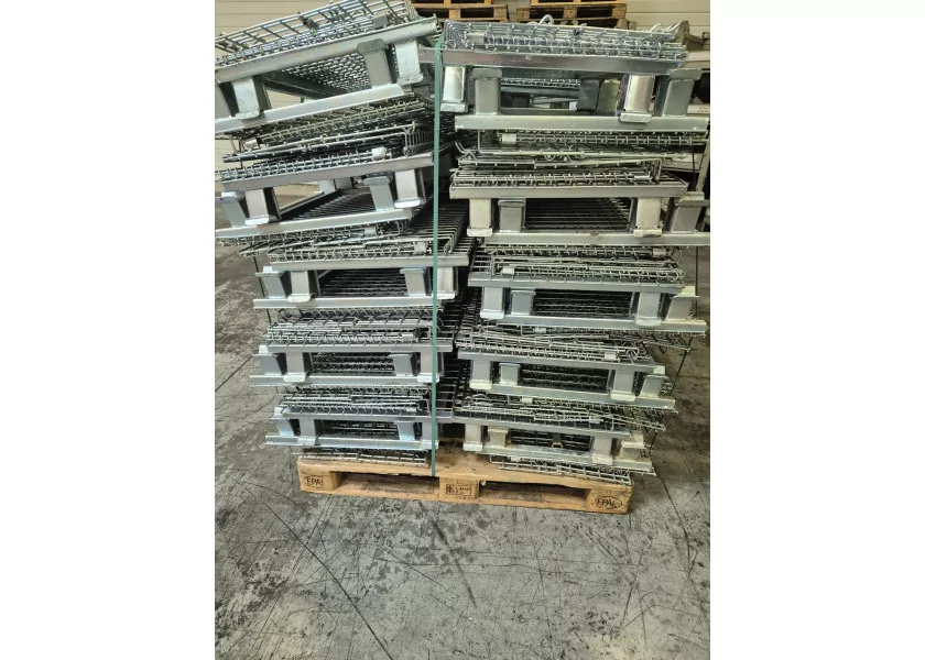 Conteneurs grillagés 800 x 600 mm