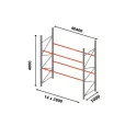 Rack à palettes reconditionné – solution durable / Lot 412