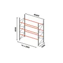 Rack à palettes reconditionné – solution durable / Lot 412