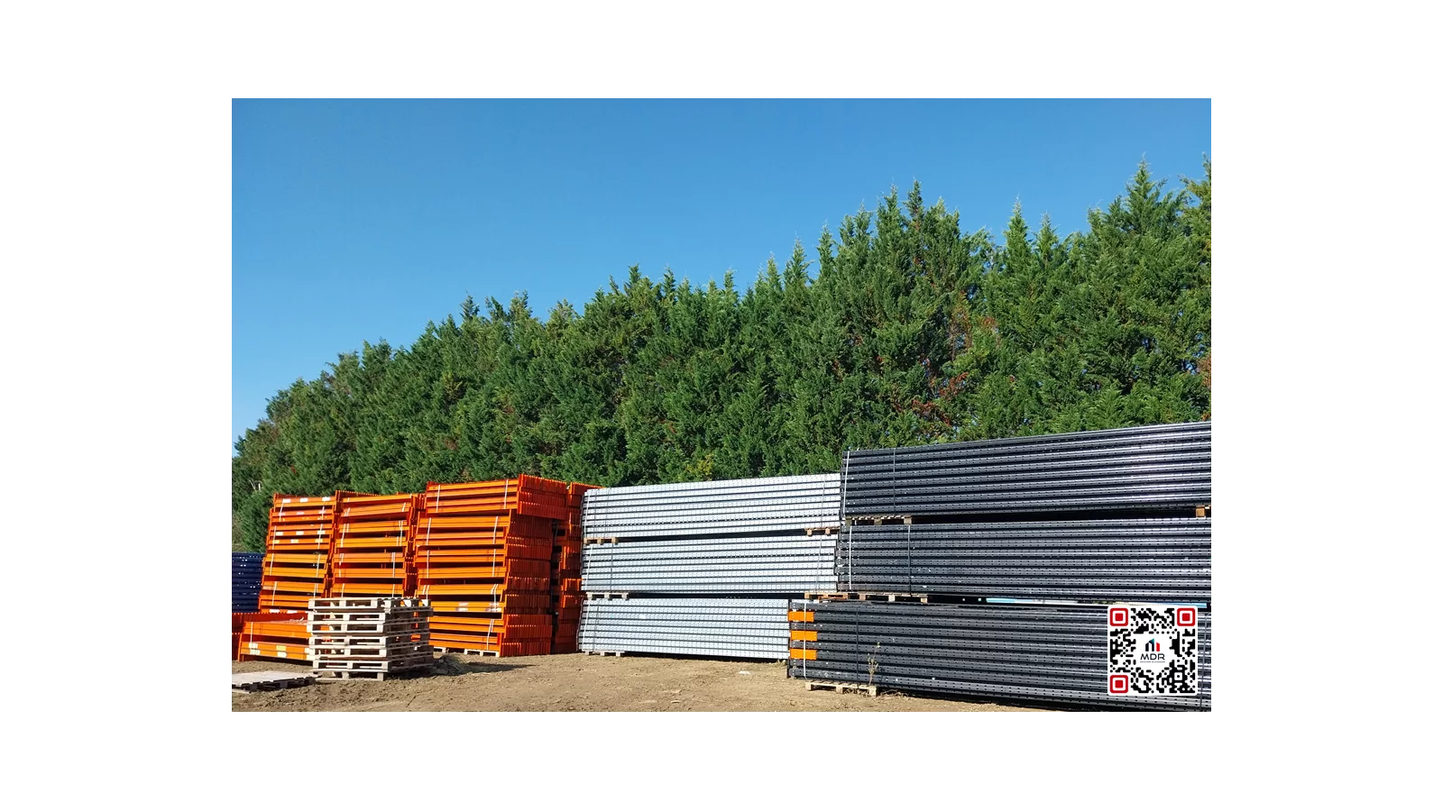 Rayonnage d'occasion INTERCRAFT - Stock à Cré sur Loir 72 Sarthe