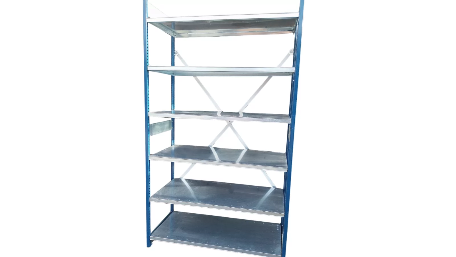 Rayonnage à tablettes d'occasion comme neuf