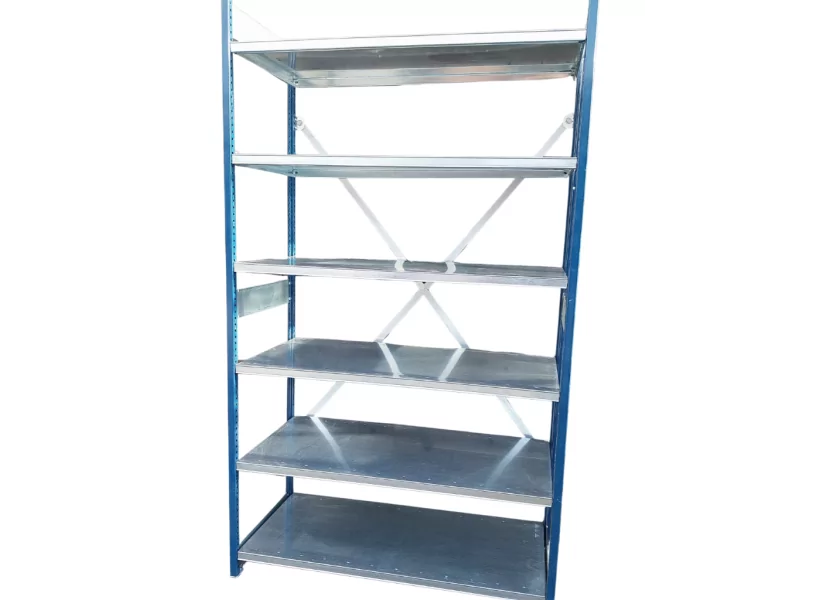 Rayonnage à tablettes d'occasion comme neuf