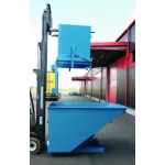 Benne conteneur à fond ouvrant 700 L 800 kg