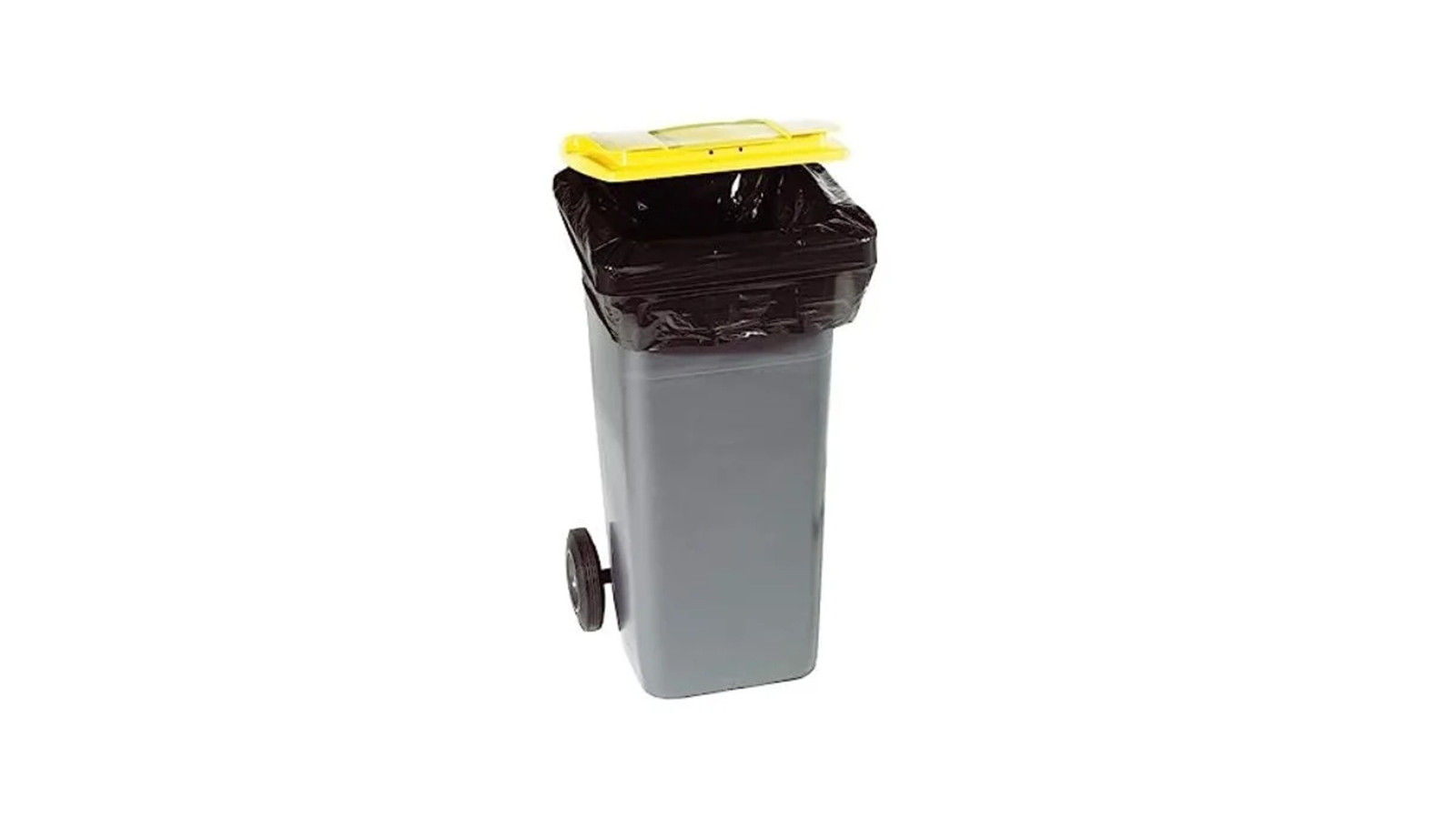 100 Housses BD NOIR 120L pour conteneur