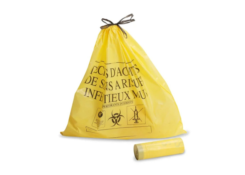 200 Sacs Dasri 100L jaunes