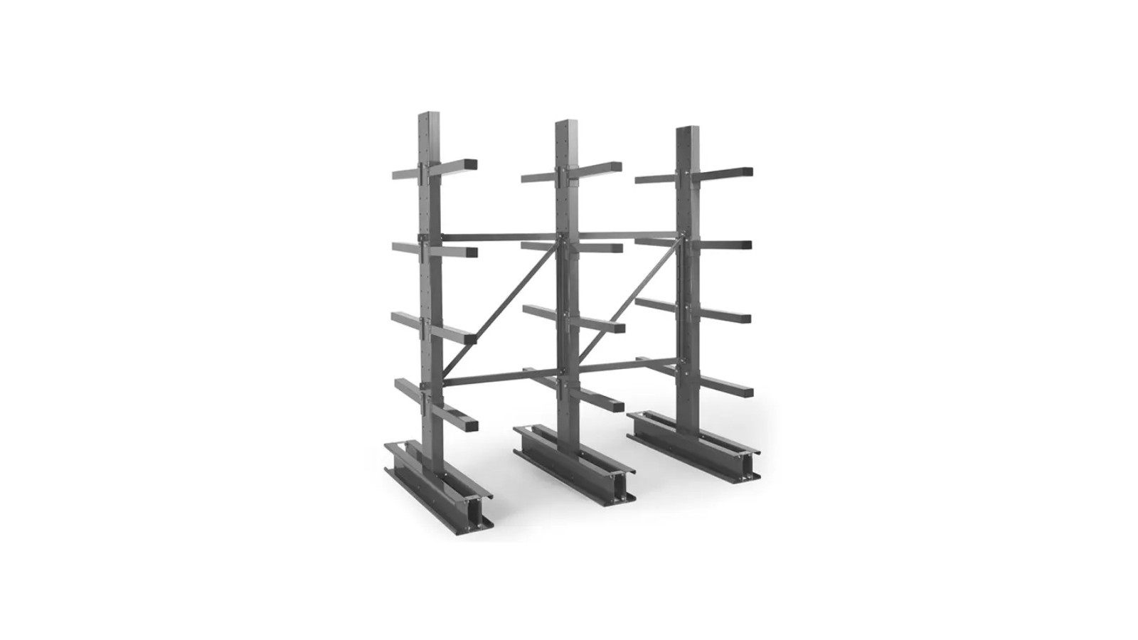 Rayonnage Cantilever léger double