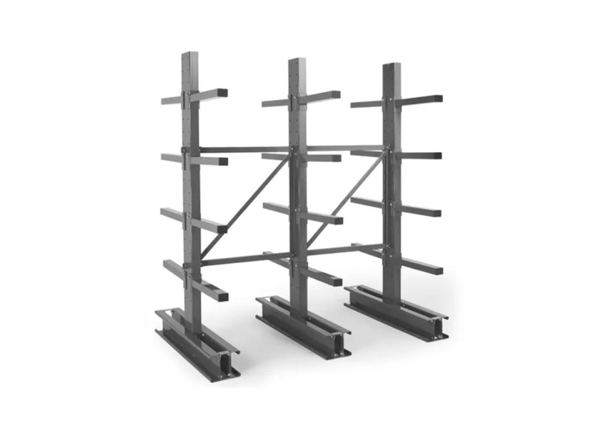 Rayonnage Cantilever léger double