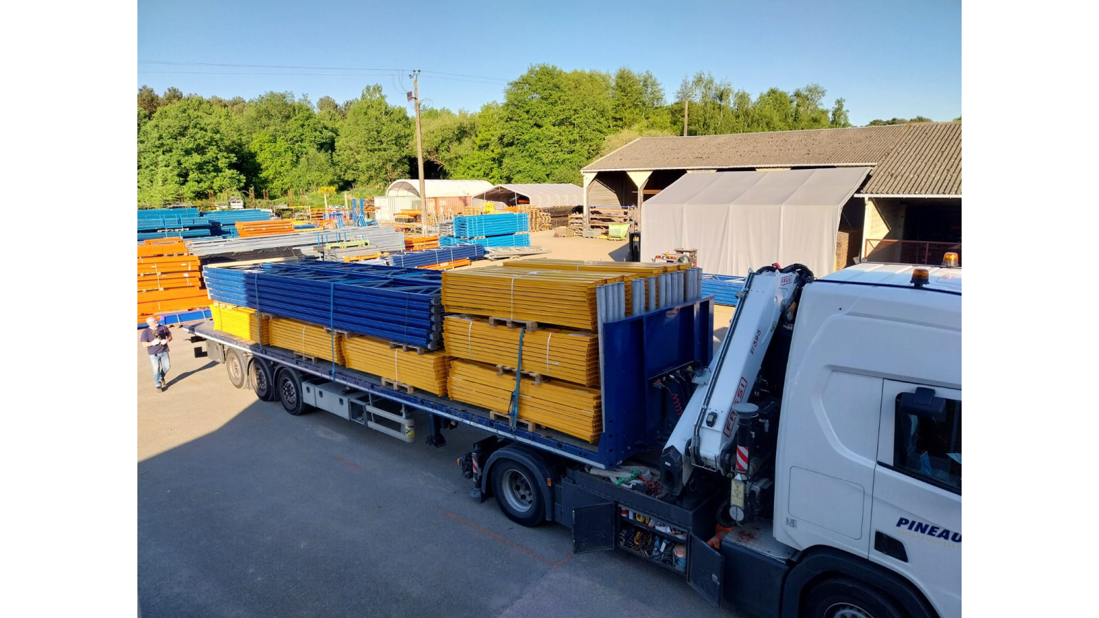 Arrivages de racks à palettes d'occasion JUNGHEINRICH