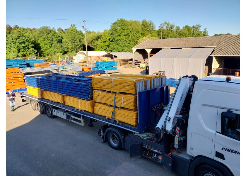 Arrivages de racks à palettes d'occasion JUNGHEINRICH