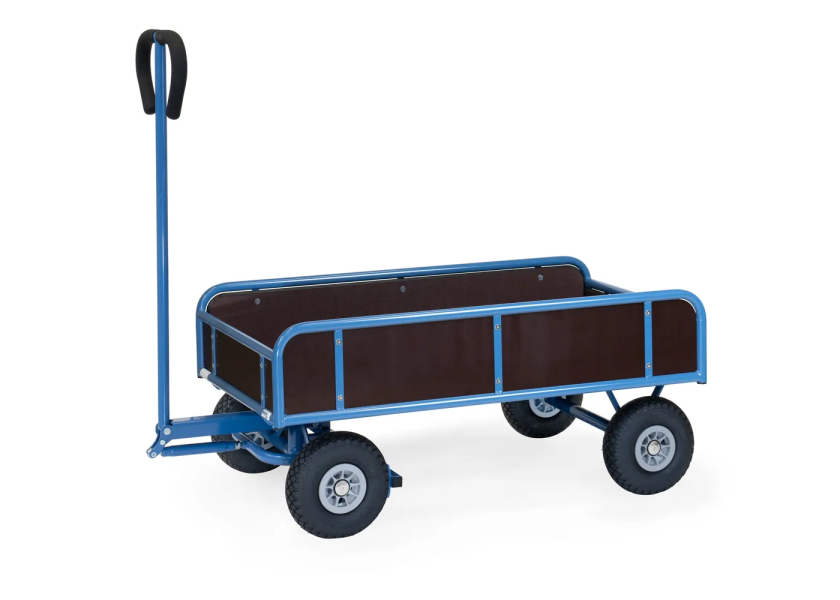 Chars à bras charge 400 kg avec 4 ridelles