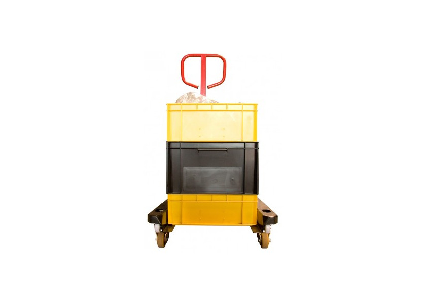 Transpalette à géométrie variable