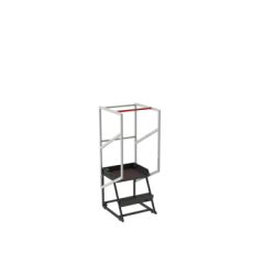 Escabeaux roulants étroits 150 kg