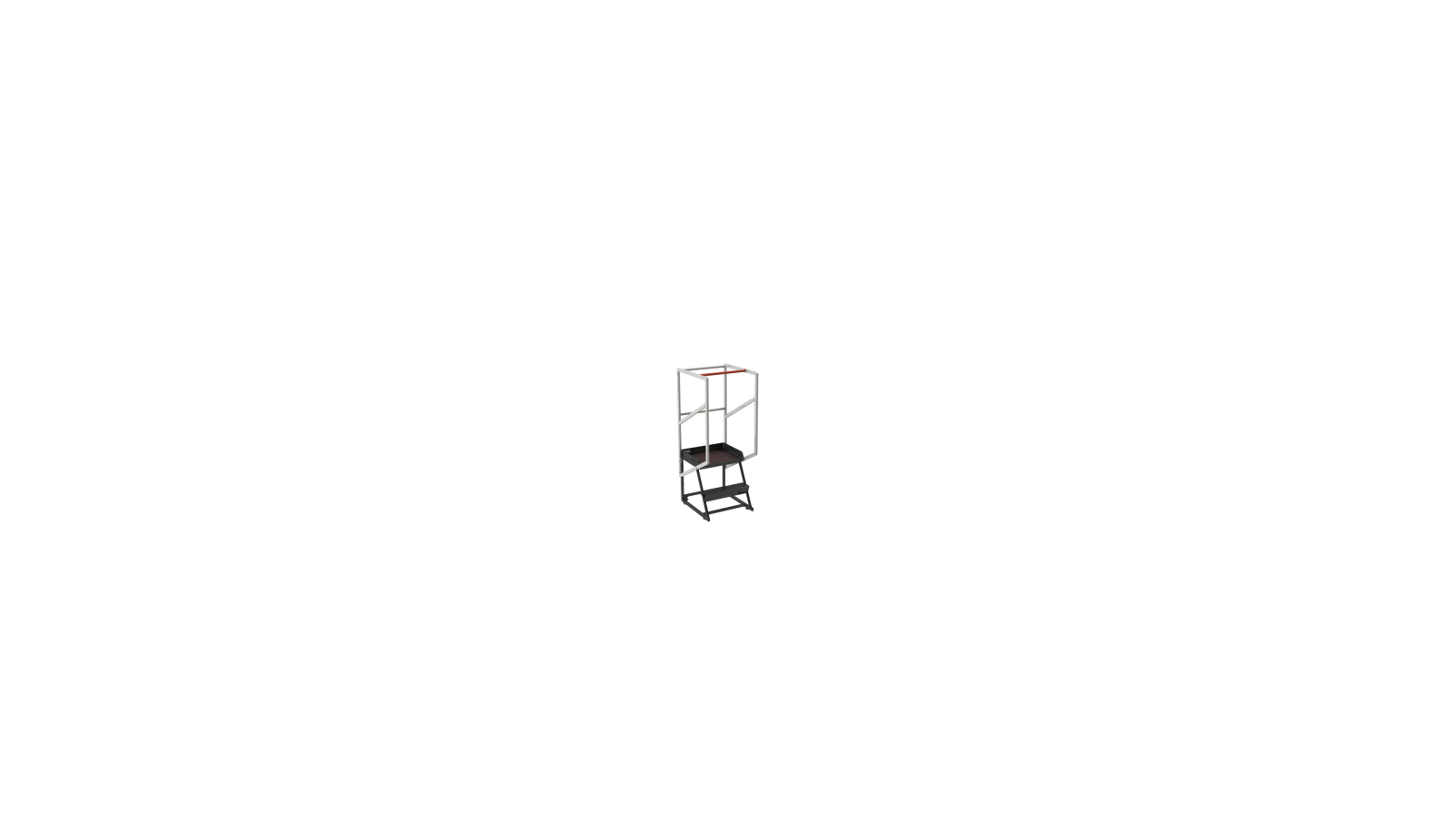 Escabeaux roulants étroits 150 kg