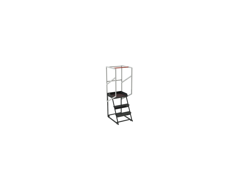 Escabeaux roulants étroits 150 kg