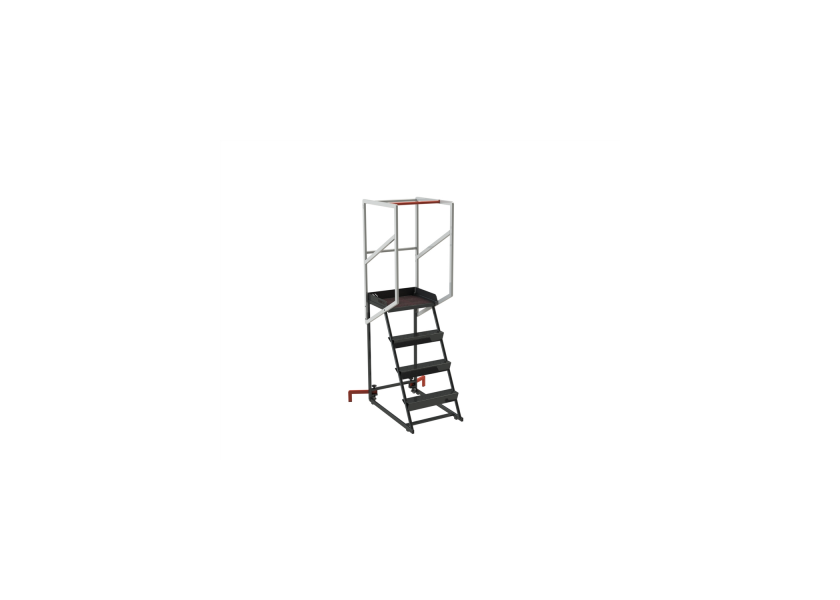 Escabeaux roulants étroits 150 kg