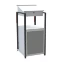Pupitre d'atelier 1 bloc porte
