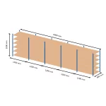 Rayonnage tubulaire d’occasion – stockage modulable