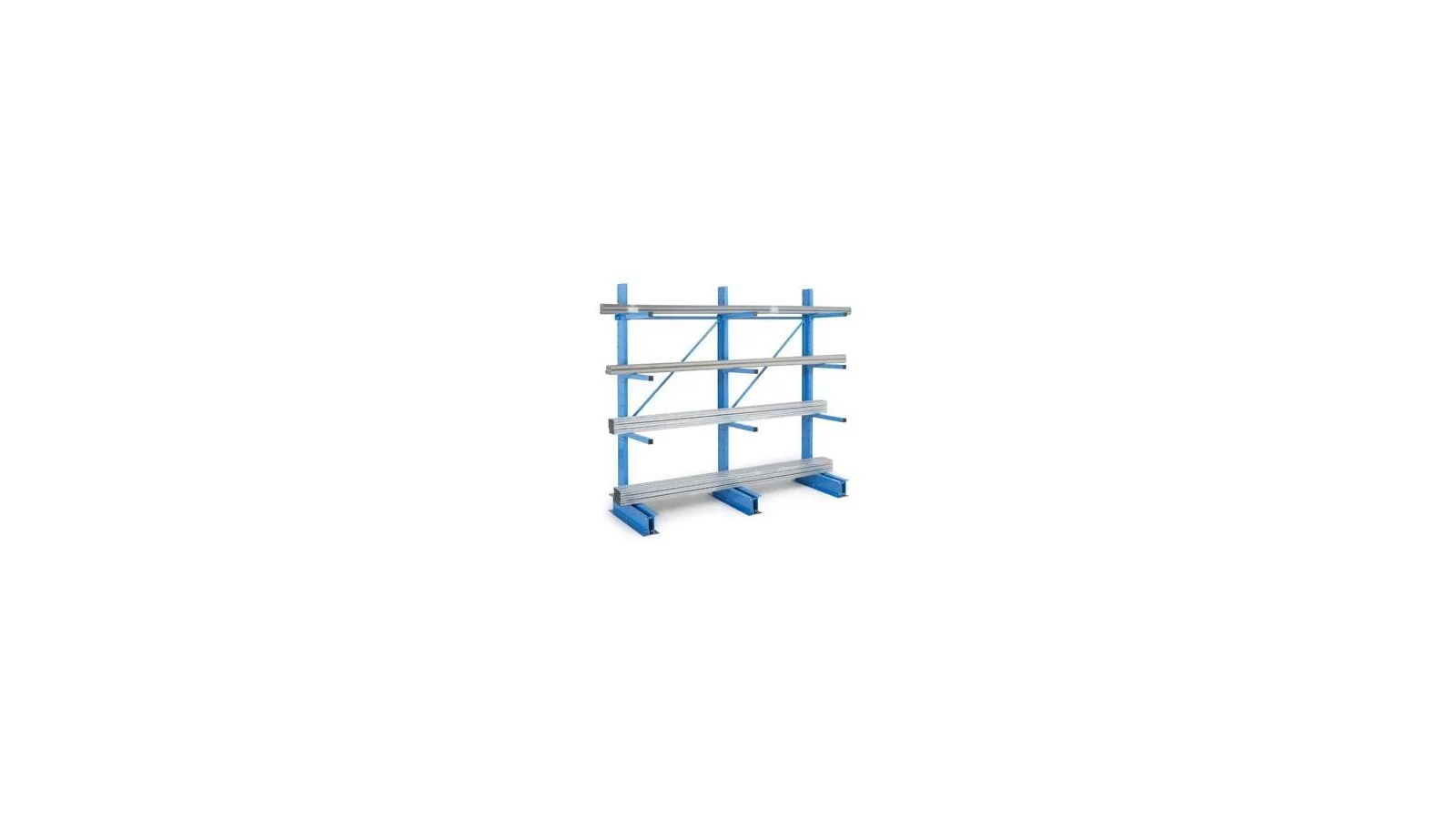 Cantilever simple face pour charges légères Cantilever simple face pour charges légères