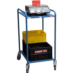 Servante d'atelier à 2 plateaux 635 x 470 mm 250 kg