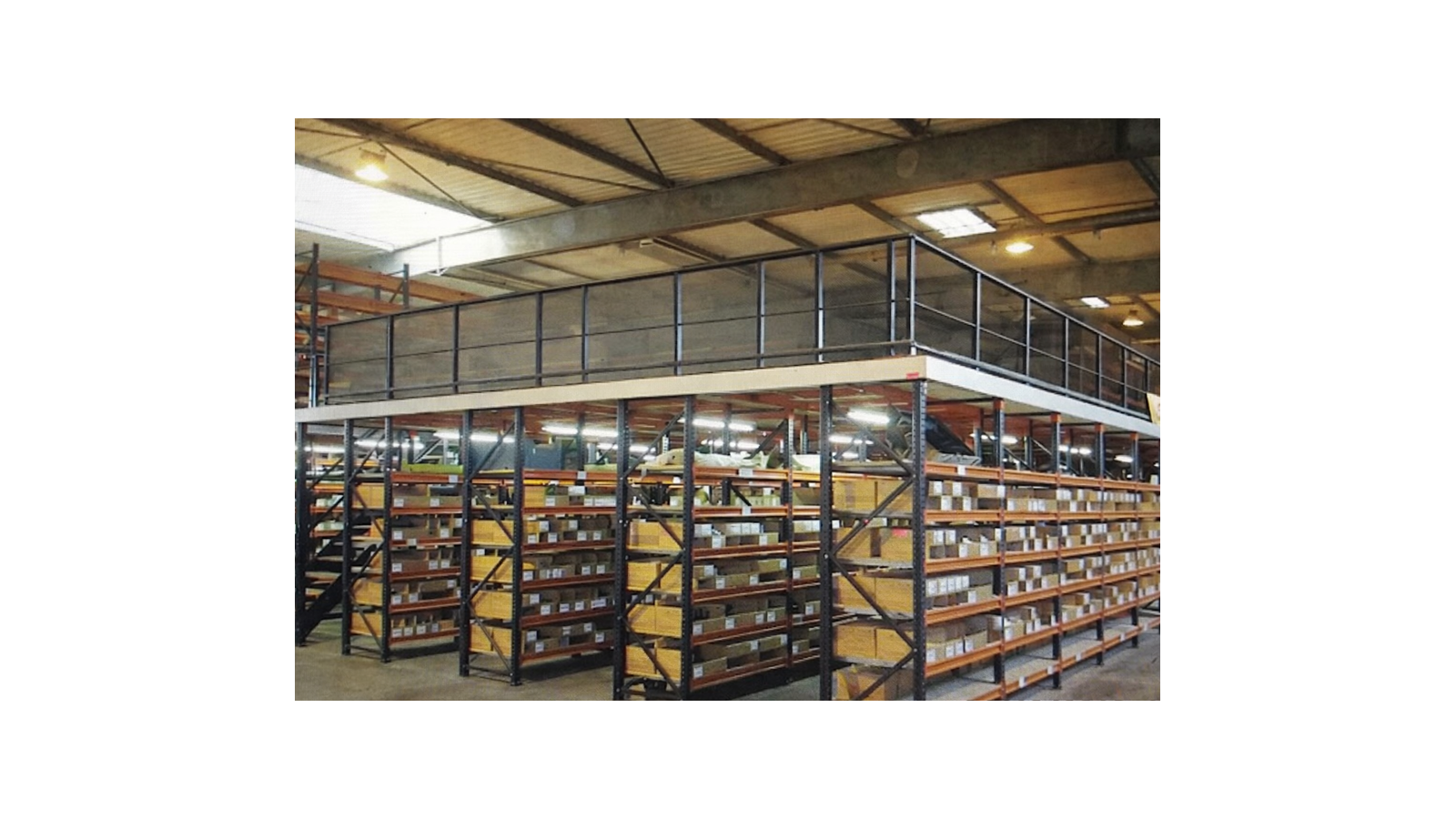 Plateforme sur rack 57 m²