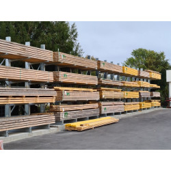 Cantilever galvanisé simple face