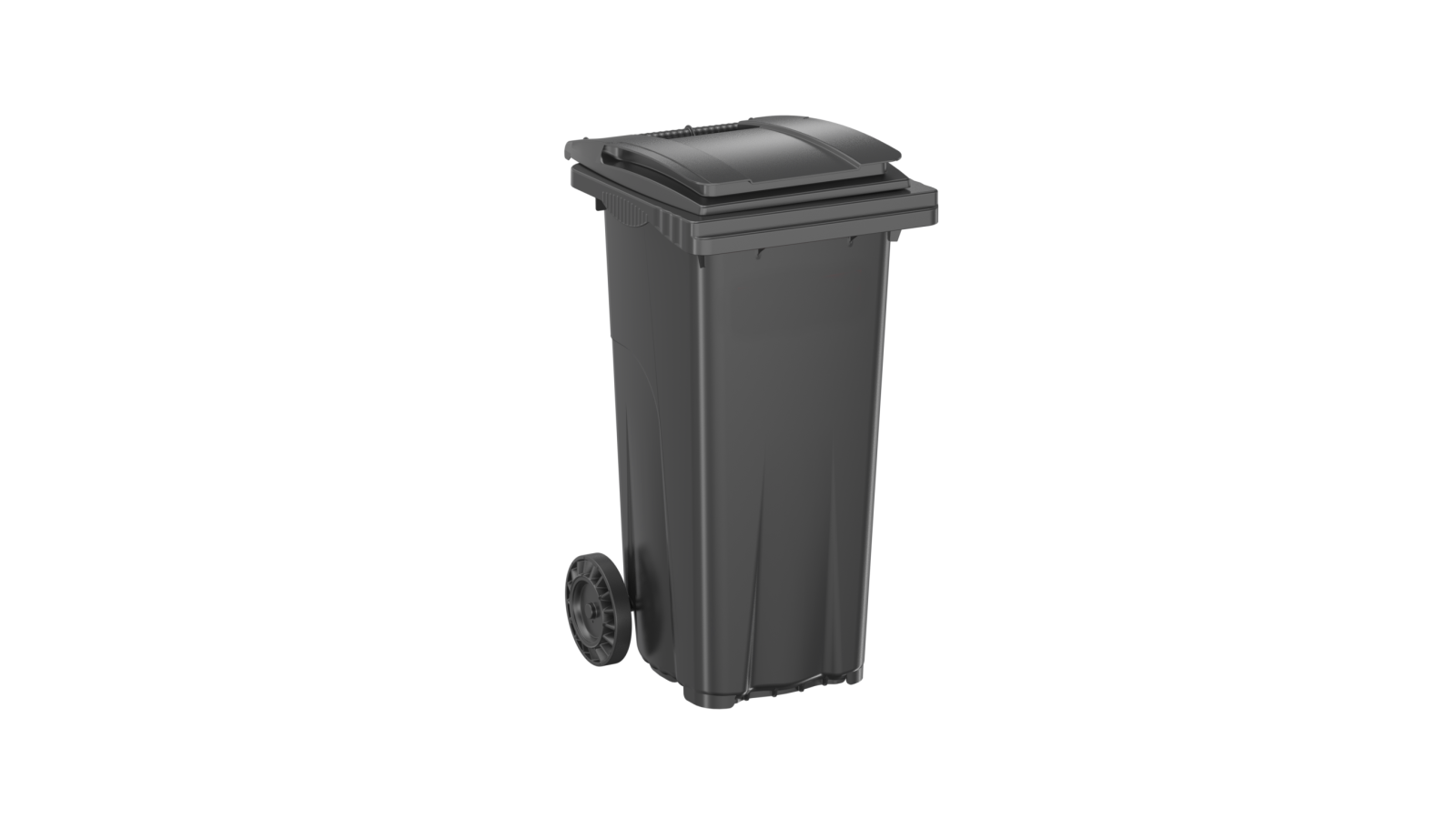 Poubelle Voirie conteneur 120 Litres anthracite