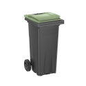 Poubelle Voirie conteneur 120 Litres