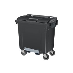 Bac 770 L avec passage de fourches anthracite